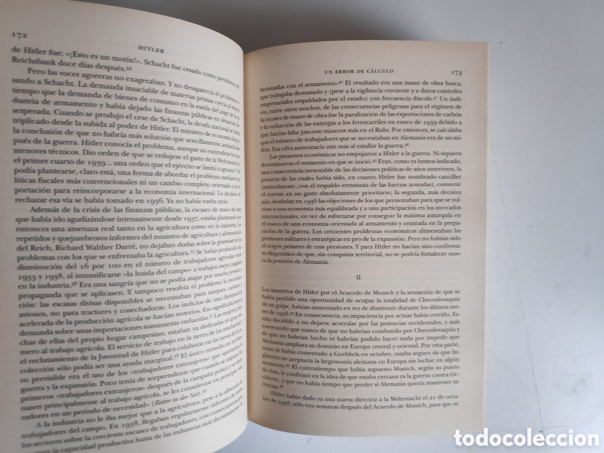 Libros de segunda mano: Libro. Hitler 1936-1945. Ian Kershaw - Foto 2