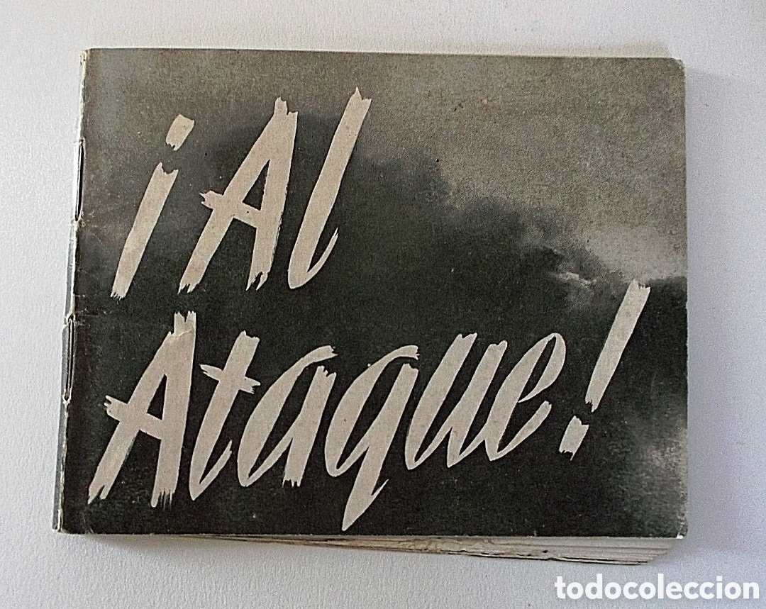Second hand books: &iexcl;AL ATAQUE! Librito de propaganda brit&aacute;nica Segunda Guerra Mundial