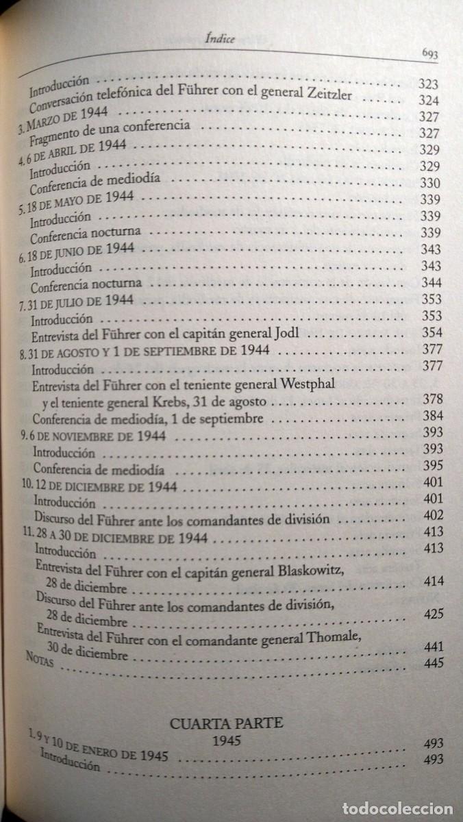 Libros de segunda mano: HITLER Y SUS GENERALES - HELMUT HEIBER - Foto 5