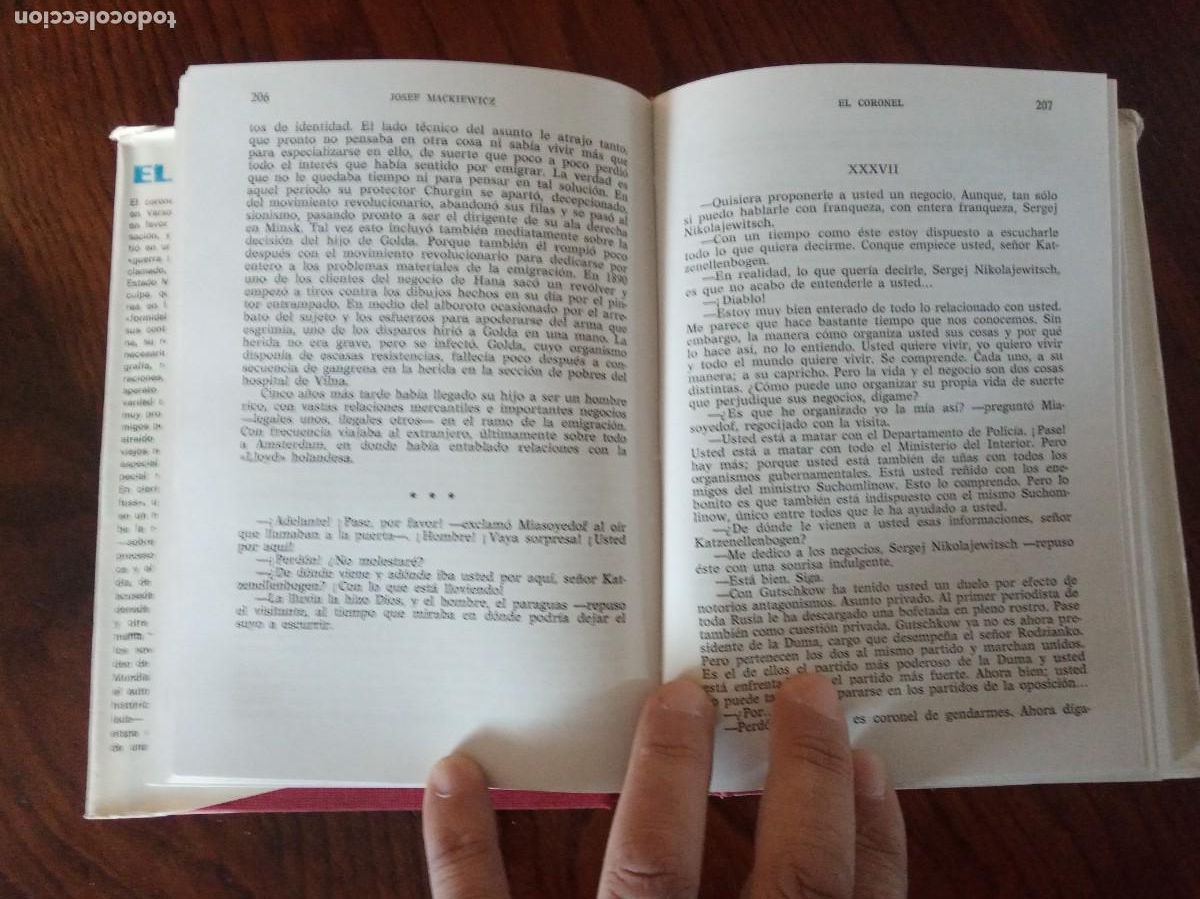 Libros de segunda mano: EL CORONEL .-JOSEF MACKIEWICZ . - Foto 3