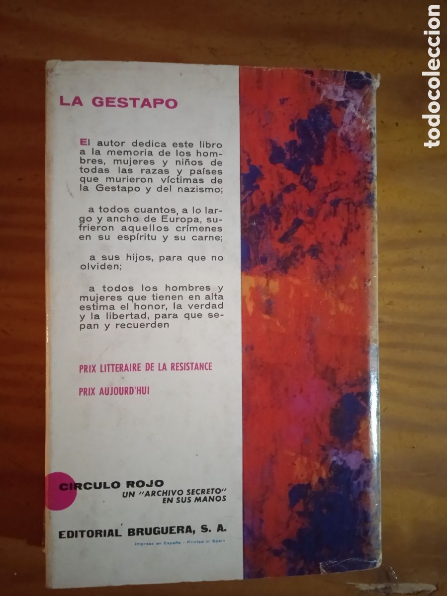 Libros de segunda mano: La Gestapo. Jacques Delarue. HISTORIA. - Foto 2