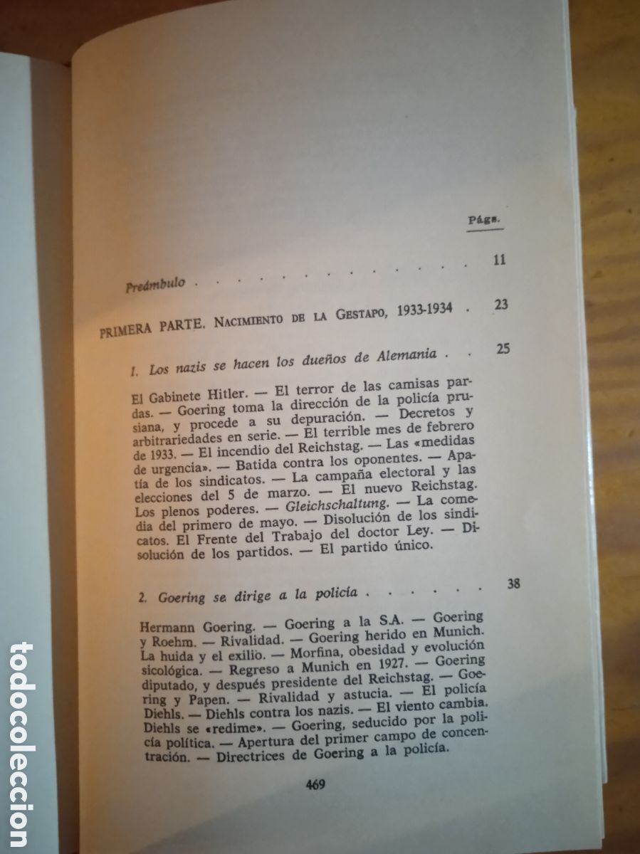 Libros de segunda mano: La Gestapo. Jacques Delarue. HISTORIA. - Foto 4