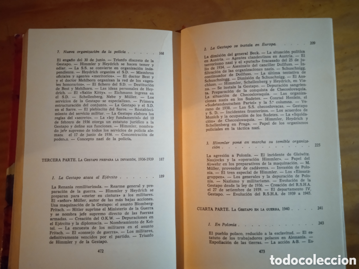 Libros de segunda mano: La Gestapo. Jacques Delarue. HISTORIA. - Foto 5