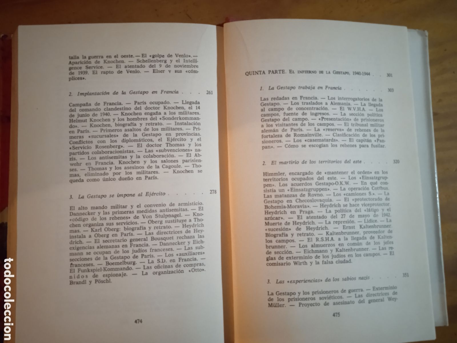 Libros de segunda mano: La Gestapo. Jacques Delarue. HISTORIA. - Foto 6