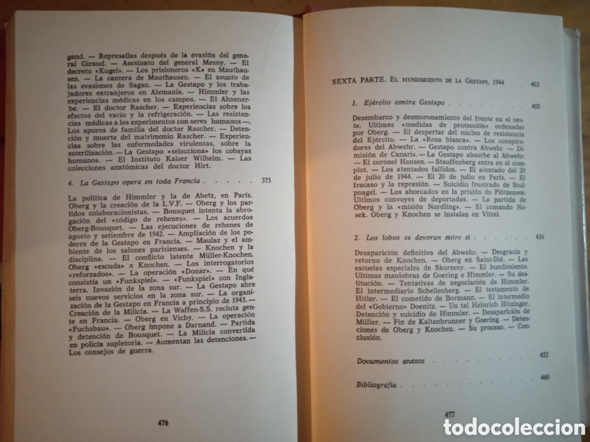 Libros de segunda mano: La Gestapo. Jacques Delarue. HISTORIA. - Foto 7