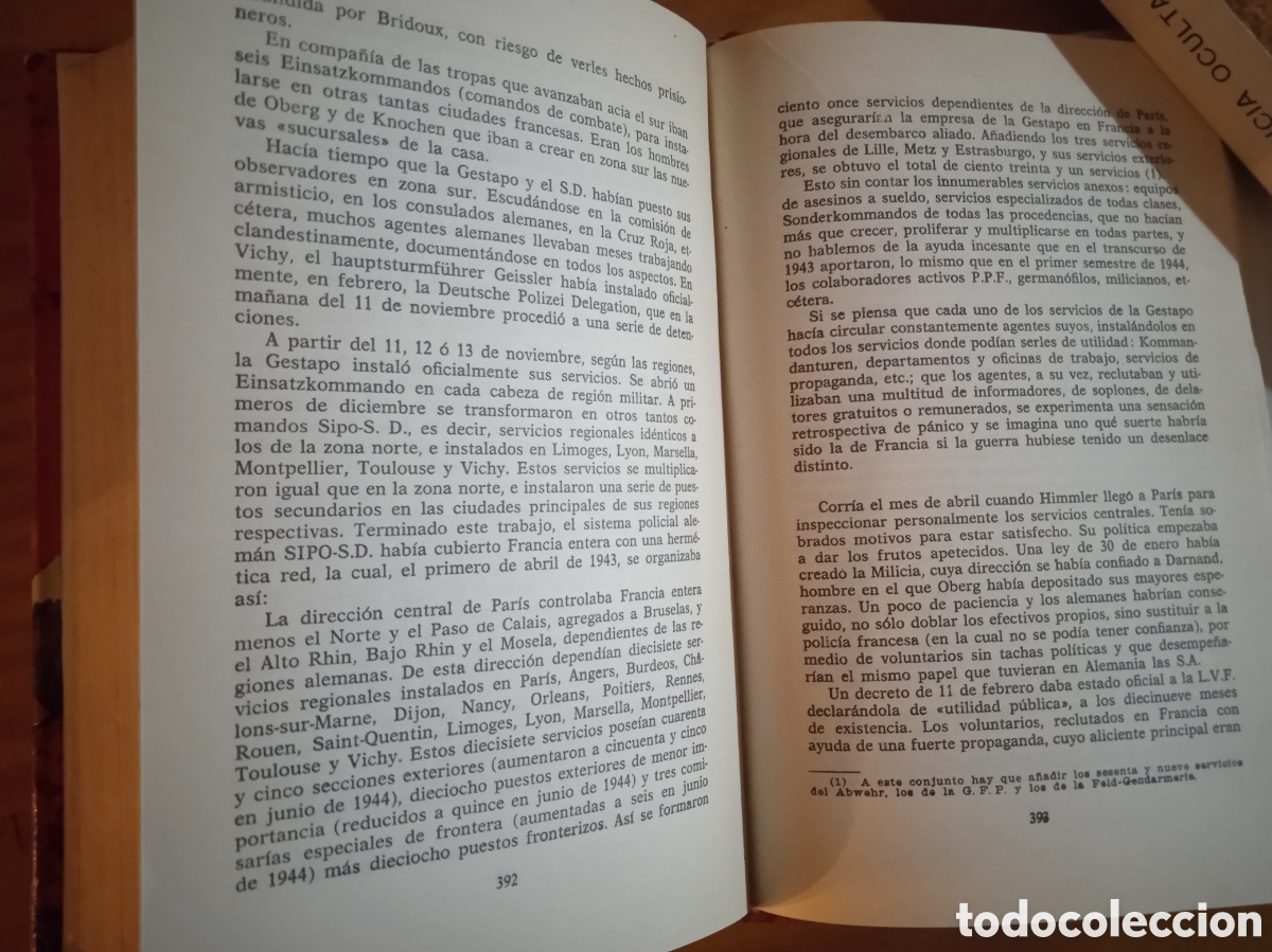 Libros de segunda mano: La Gestapo. Jacques Delarue. HISTORIA. - Foto 8