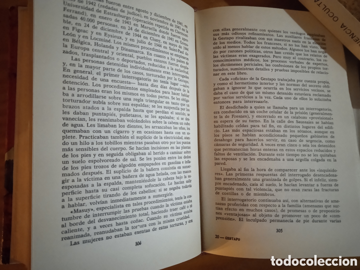 Libros de segunda mano: La Gestapo. Jacques Delarue. HISTORIA. - Foto 9