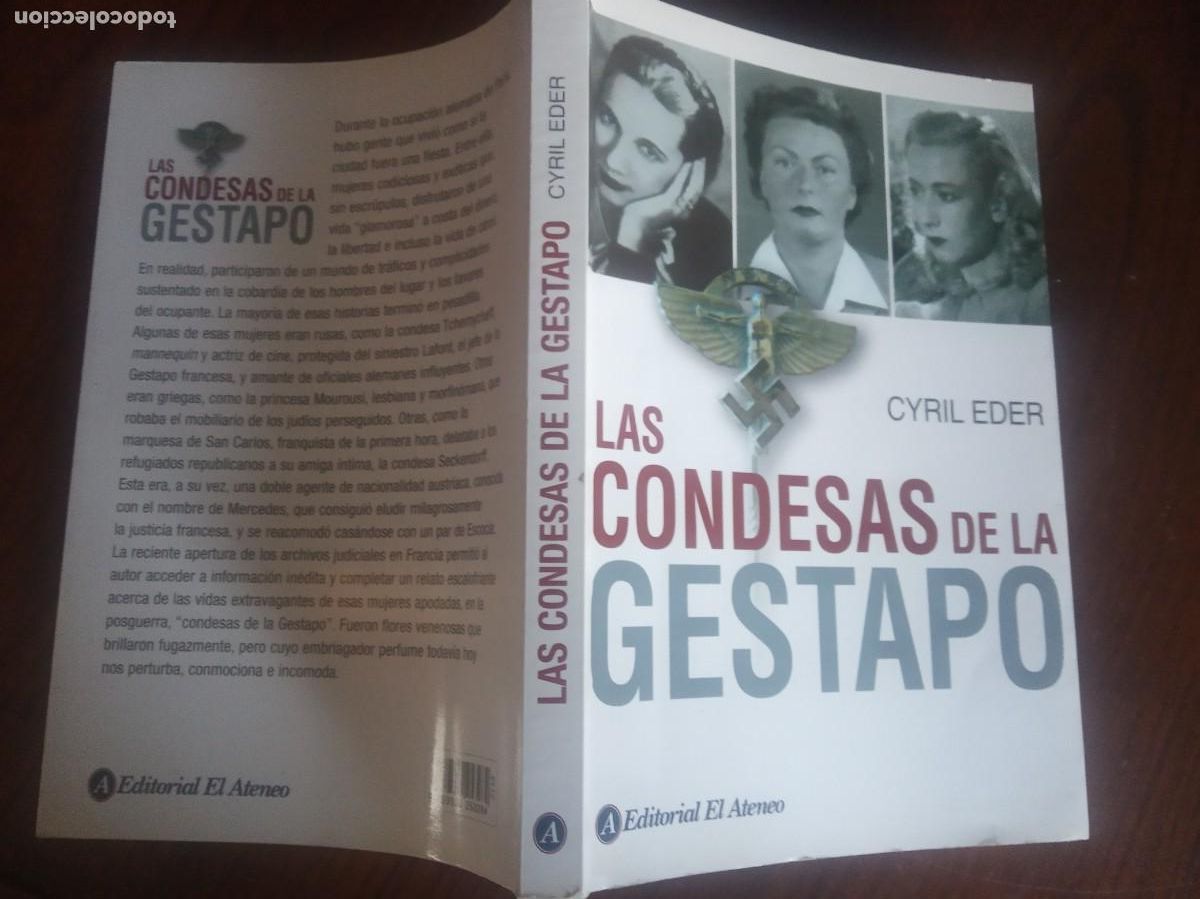 Libros de segunda mano: LAS CONDESAS DE LA GESTAPO.-CYRIL EDER. - Foto 2