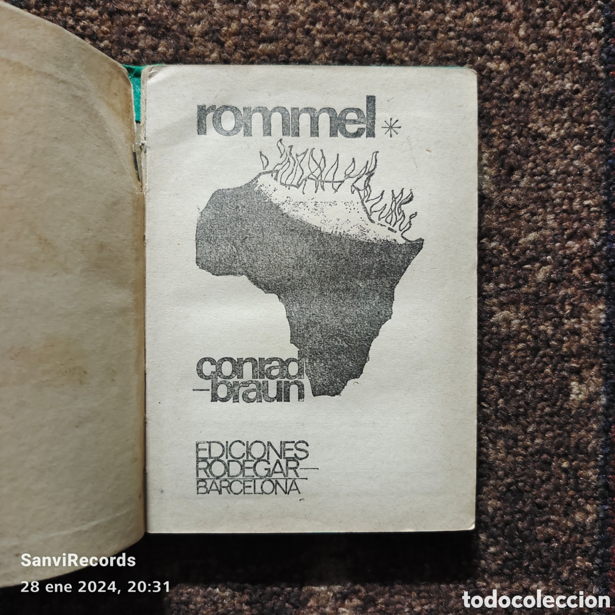 Libros de segunda mano: ROMMEL (CONRAD BRAUN) (RODEGAR) - Foto 2