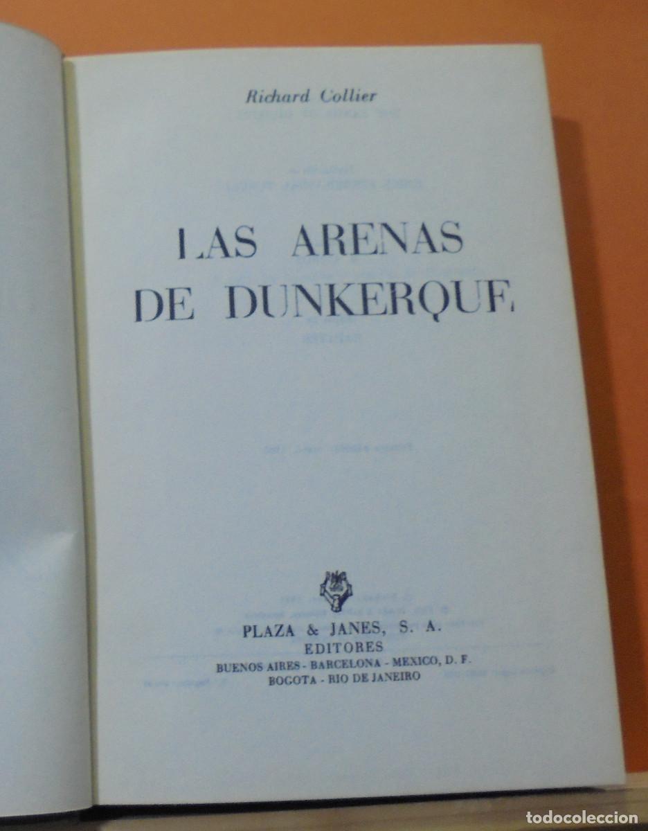 Libros de segunda mano: Las arenas de Dunkerque. Richard Collier - Foto 2