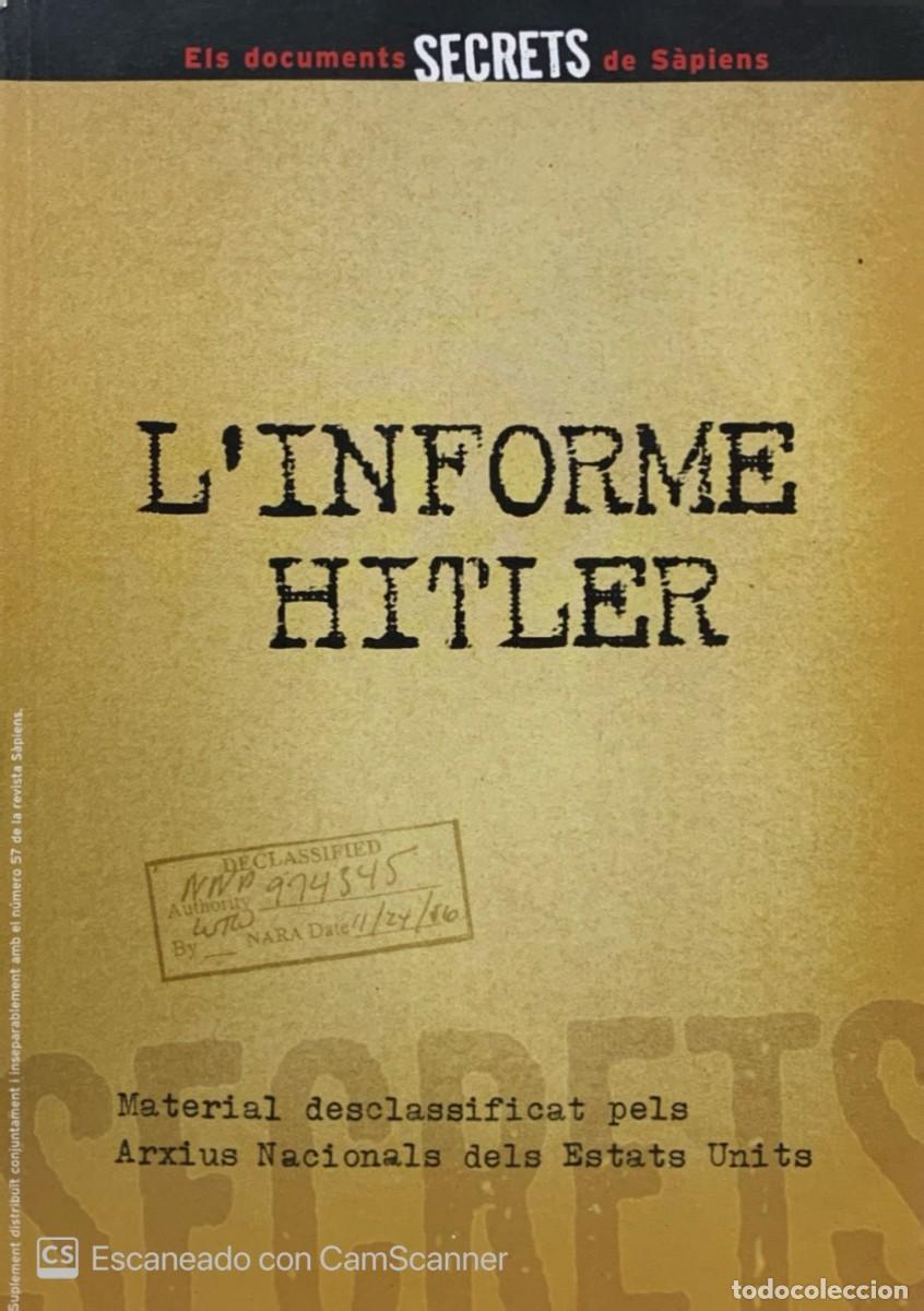 Libros de segunda mano: LINFORME HITLER&hellip;&hellip;&hellip;.. - Foto 1