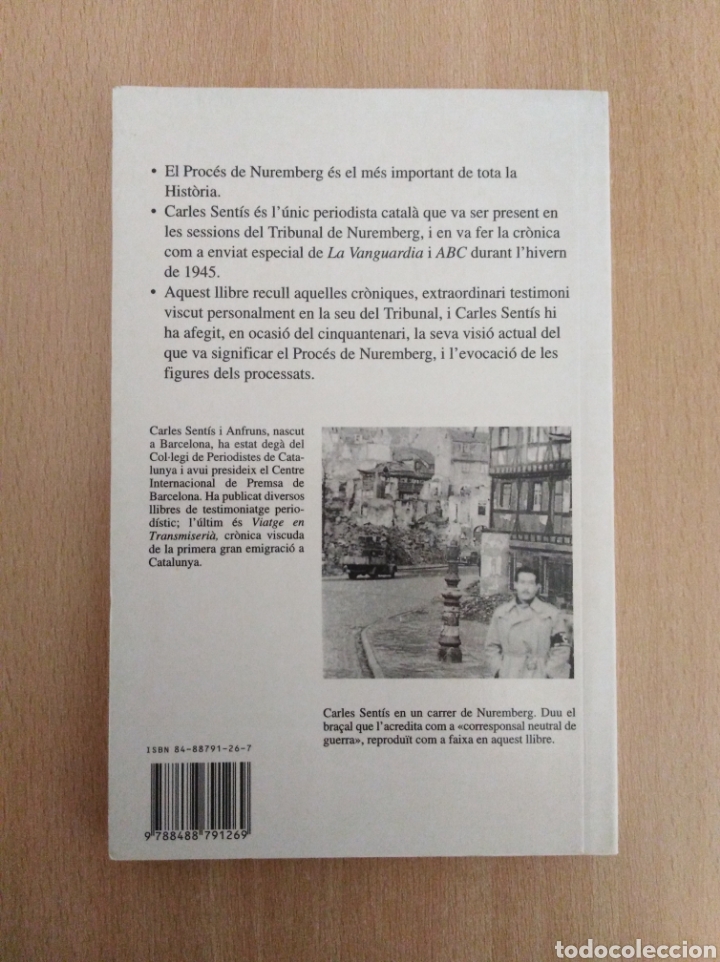 Libros de segunda mano: EL PROC&Eacute;S DE NUREMBERG. Carles Sent&iacute;s - Foto 3