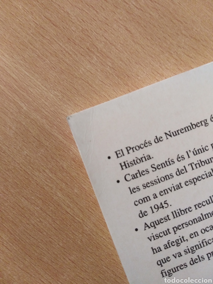 Libros de segunda mano: EL PROC&Eacute;S DE NUREMBERG. Carles Sent&iacute;s - Foto 4