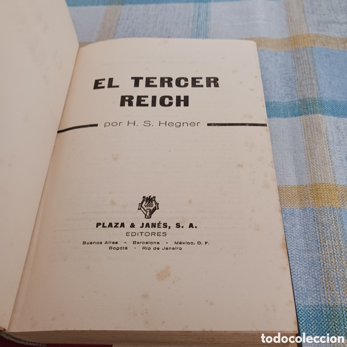 Libros de segunda mano: El tercer Reich de H S Hegner - Foto 3