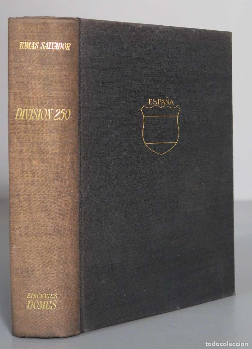 Libros de segunda mano: Divisi&oacute;n 250. SALVADOR. 1954 - Foto 1