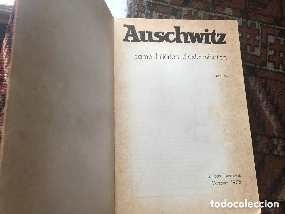 Libros de segunda mano: Auschwitz. Camp hitl&eacute;rien d&rsquo;extermination. Interpress. Mapas desplegables - Foto 3