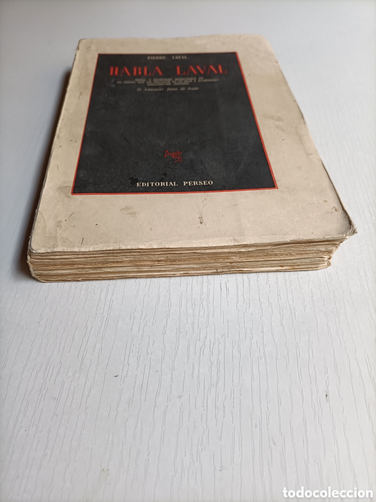 Libros de segunda mano: Habla Laval . Pierre Laval - Foto 3