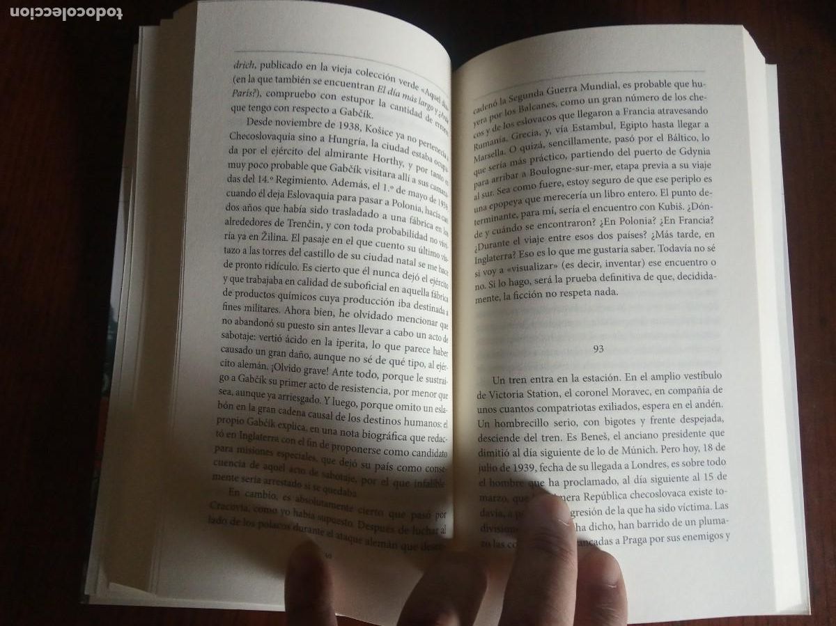 Libros de segunda mano: HHhH.- Laurent Binet. - Foto 3