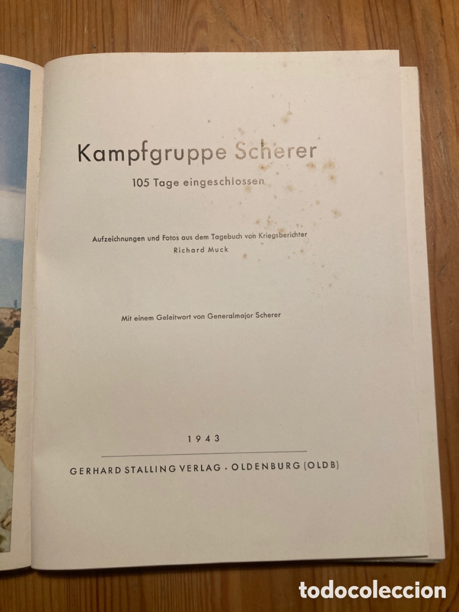 Libros de segunda mano: Kampfgruppe Scherer 150 Tage eingeschlossen - Foto 2