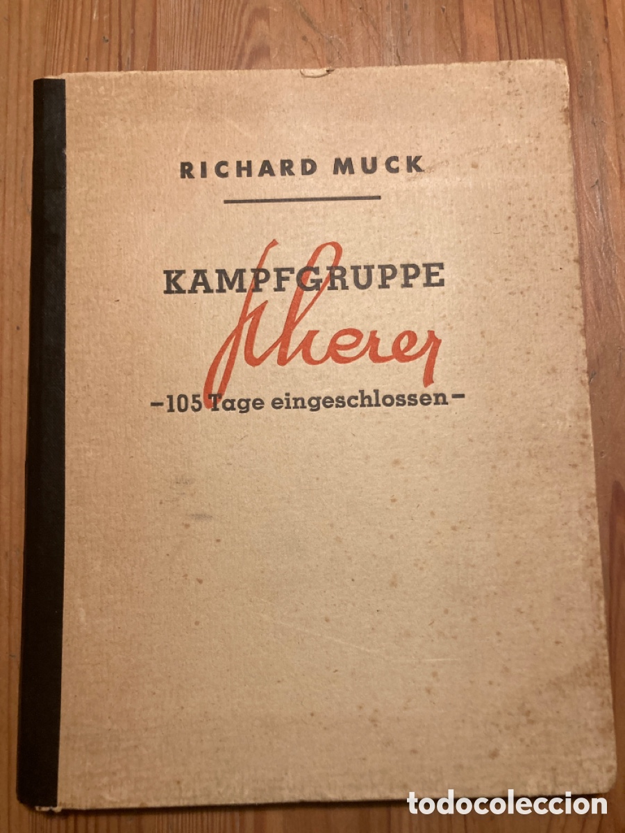 Libros de segunda mano: Kampfgruppe Scherer 150 Tage eingeschlossen - Foto 1