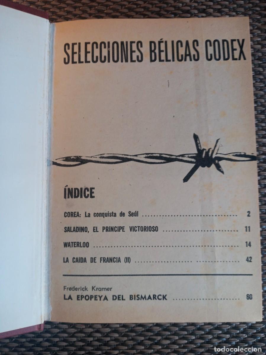 Libros de segunda mano: Selecciones B&eacute;licas codex (II) - Foto 1