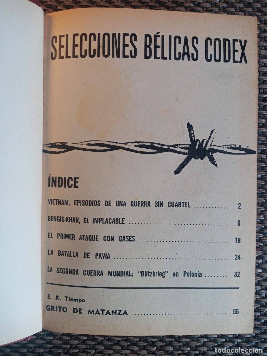 Libros de segunda mano: Selecciones B&eacute;licas codex (III) - Foto 1