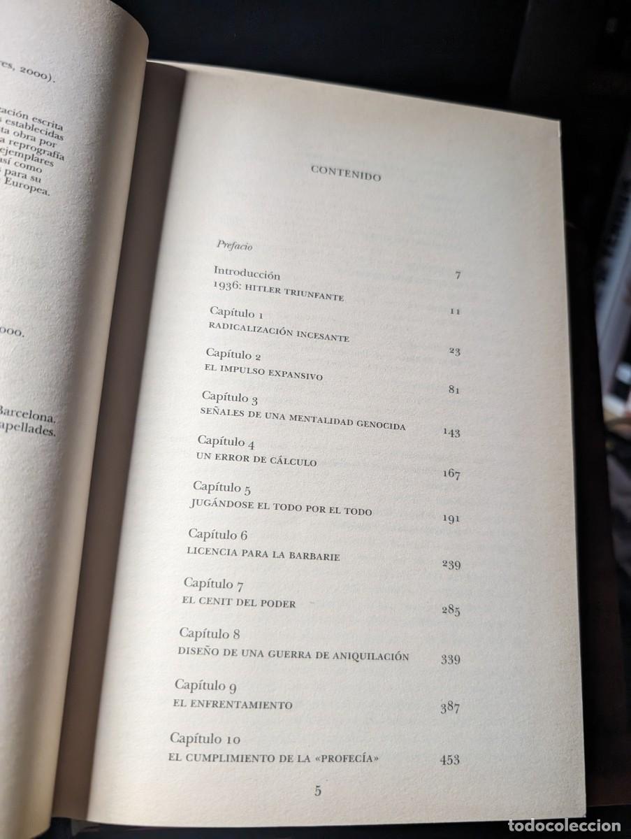Libros de segunda mano: Hitler 1936-1945.- Kershaw, Ian. - Foto 3