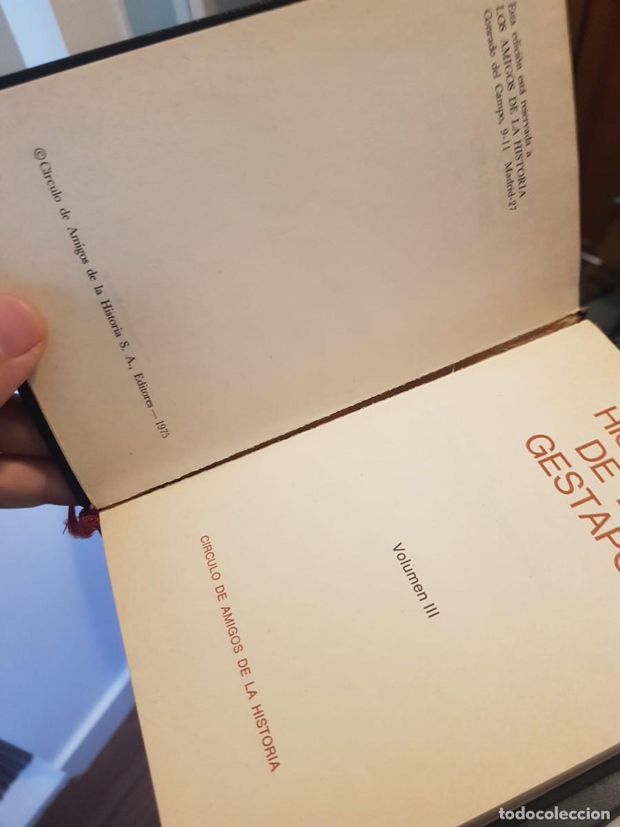 Libros de segunda mano: Historia de la Gestapo - Foto 2