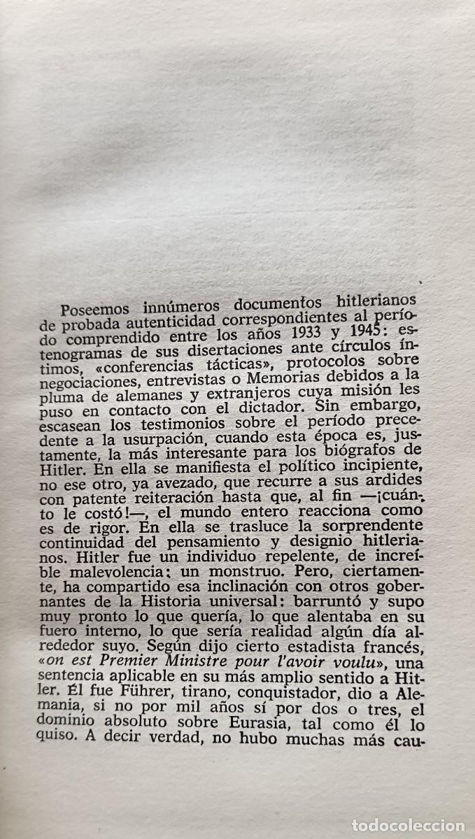 Libros de segunda mano: Edduard Calic-Hitler sin m&aacute;scara. - Foto 2