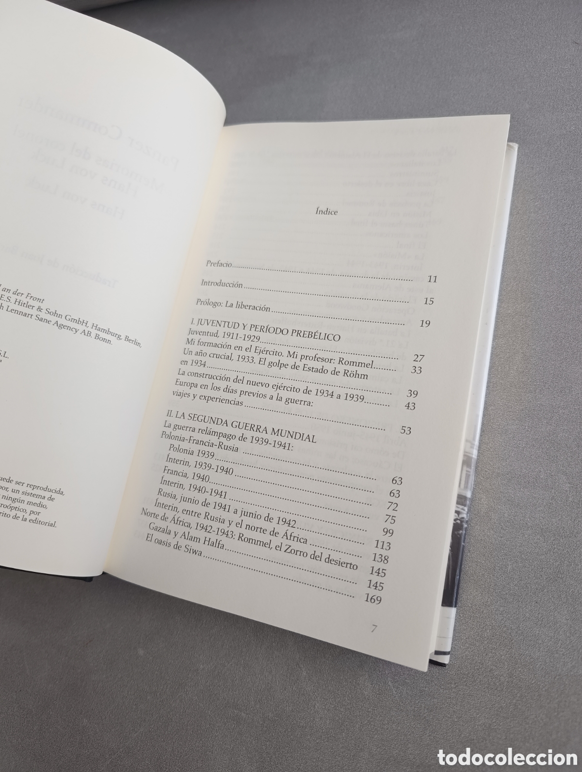Libros de segunda mano: Panzer Commander. Memorias del coronel Hans Von Luck - Foto 5