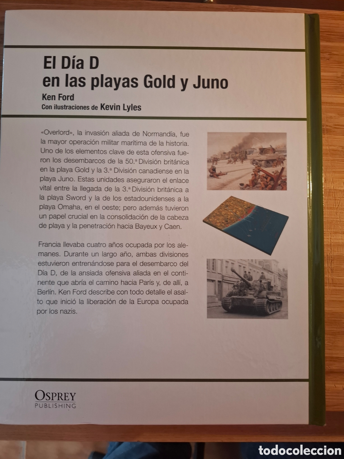 Libros de segunda mano: El Dia D en las playas Gold y Juno RBA - Foto 2