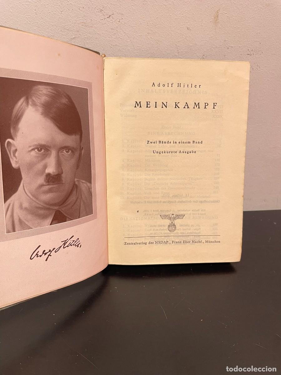 Libros de segunda mano: Mein Kampf 1943 Mi Lucha, Adolf Hitler. Tercer Reich, Fuhrer nazi nsdap