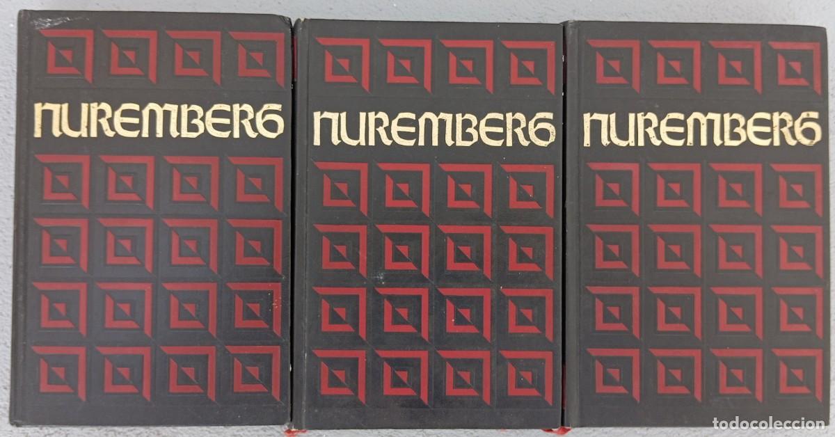 Libros de segunda mano: EL PROCESO DE NUREMBERG - 3 TOMOS - Foto 1