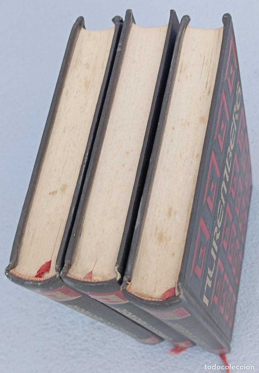 Libros de segunda mano: EL PROCESO DE NUREMBERG - 3 TOMOS - Foto 3