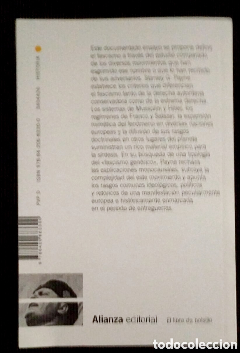 Libros de segunda mano: STANLEY PAYNE. EL FASCISMO - Foto 2