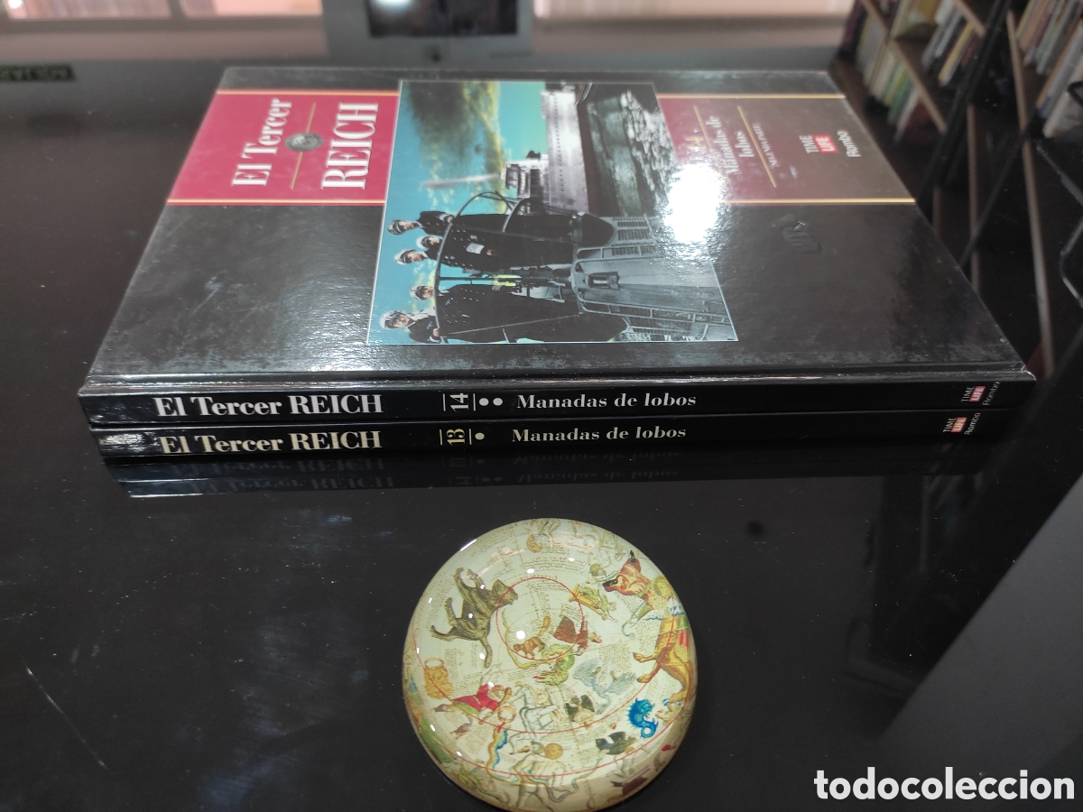Libros de segunda mano: El Tercer Reich: Manadas de lobos. 2 tomos - Foto 3