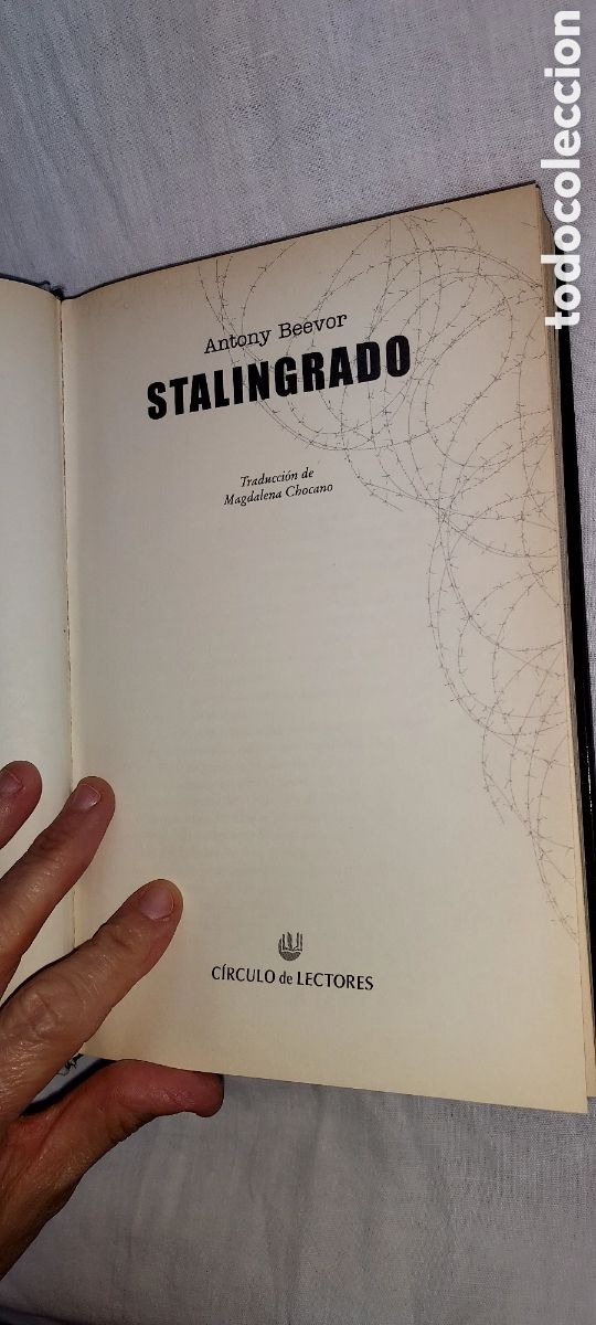 Libros de segunda mano: STALINGRADO.ANTONY BEEVOR.CIRCULO DE LECTORES 2000 - Foto 4
