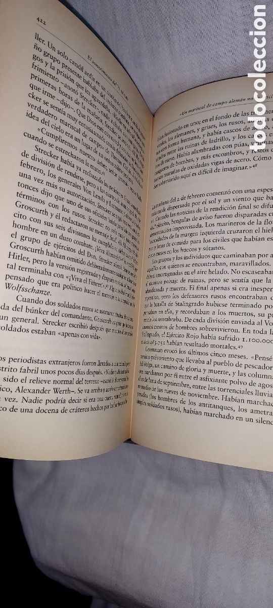 Libros de segunda mano: STALINGRADO.ANTONY BEEVOR.CIRCULO DE LECTORES 2000 - Foto 6