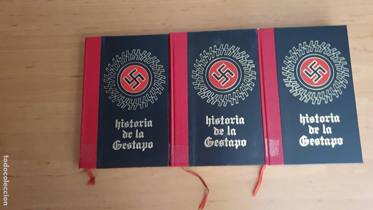 Libros de segunda mano: Lote de 3 Tomos de Historia de la Gestapo - Foto 2
