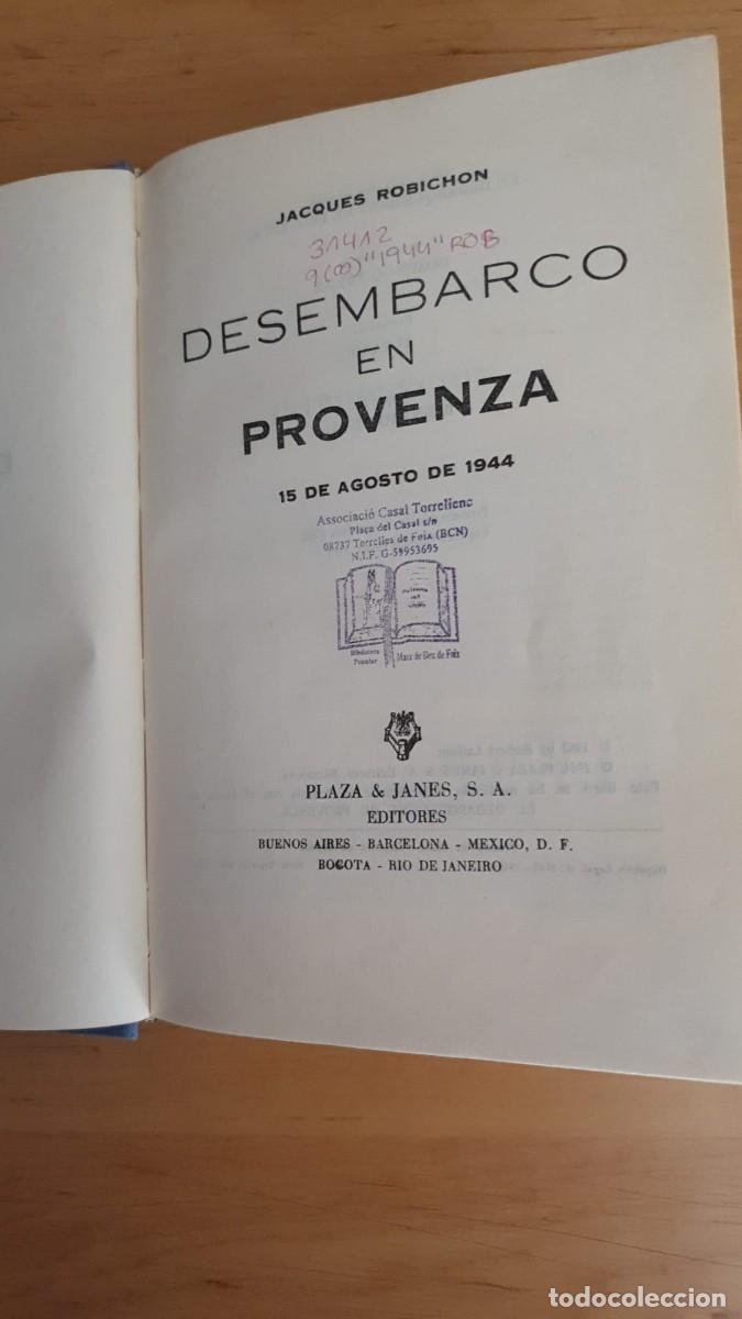 Libros de segunda mano: El Desembarco en Provenza Jacques Robichon - Foto 3