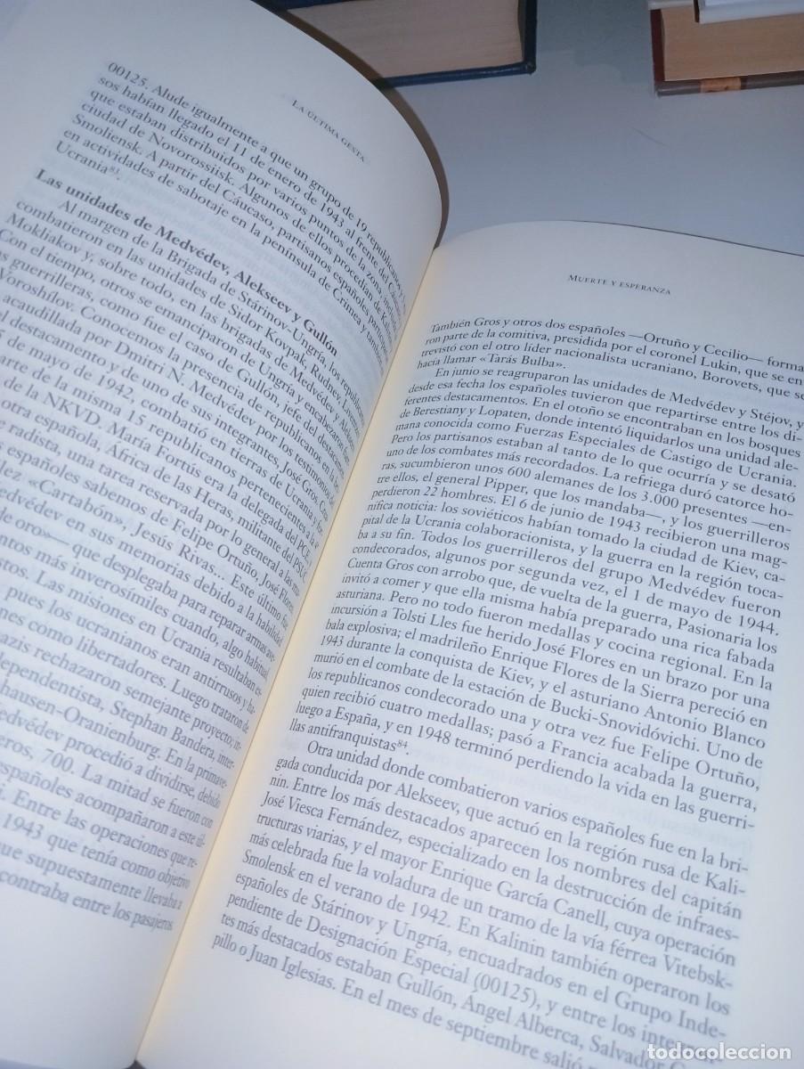 Libros de segunda mano: La &uacute;ltima gesta. Secundino Serrano - Foto 7