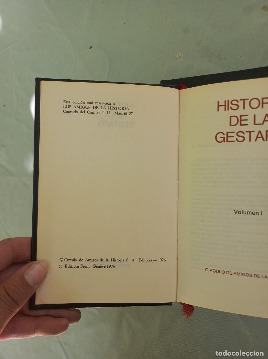 Libros de segunda mano: Historia de la Gestapo - Foto 4