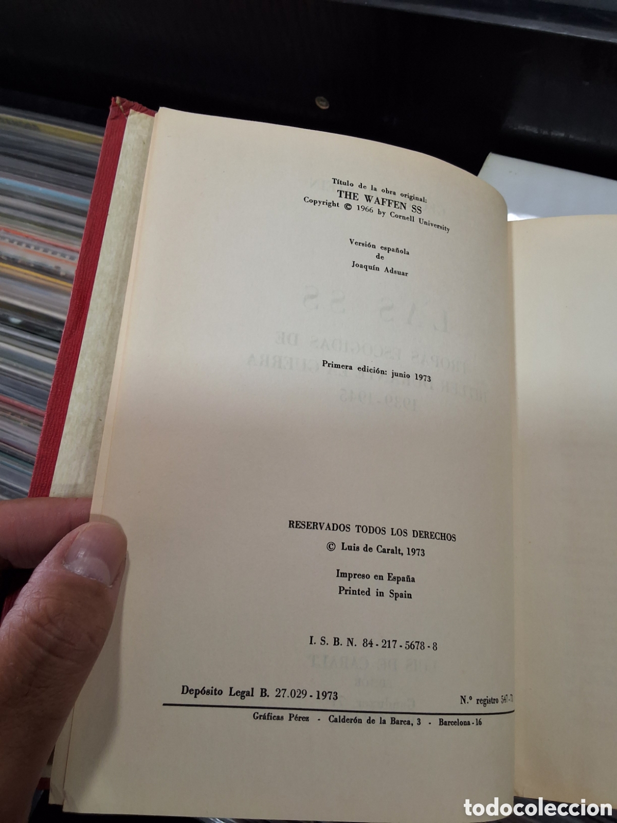Libros de segunda mano: LAS SS - GEORGE H. STEIN - Foto 5