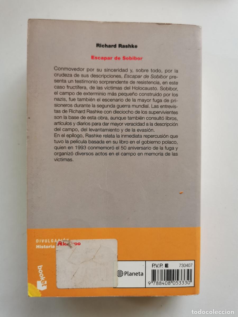Libros de segunda mano: Escapar de Sobibor. Rashke, Richard - Foto 2