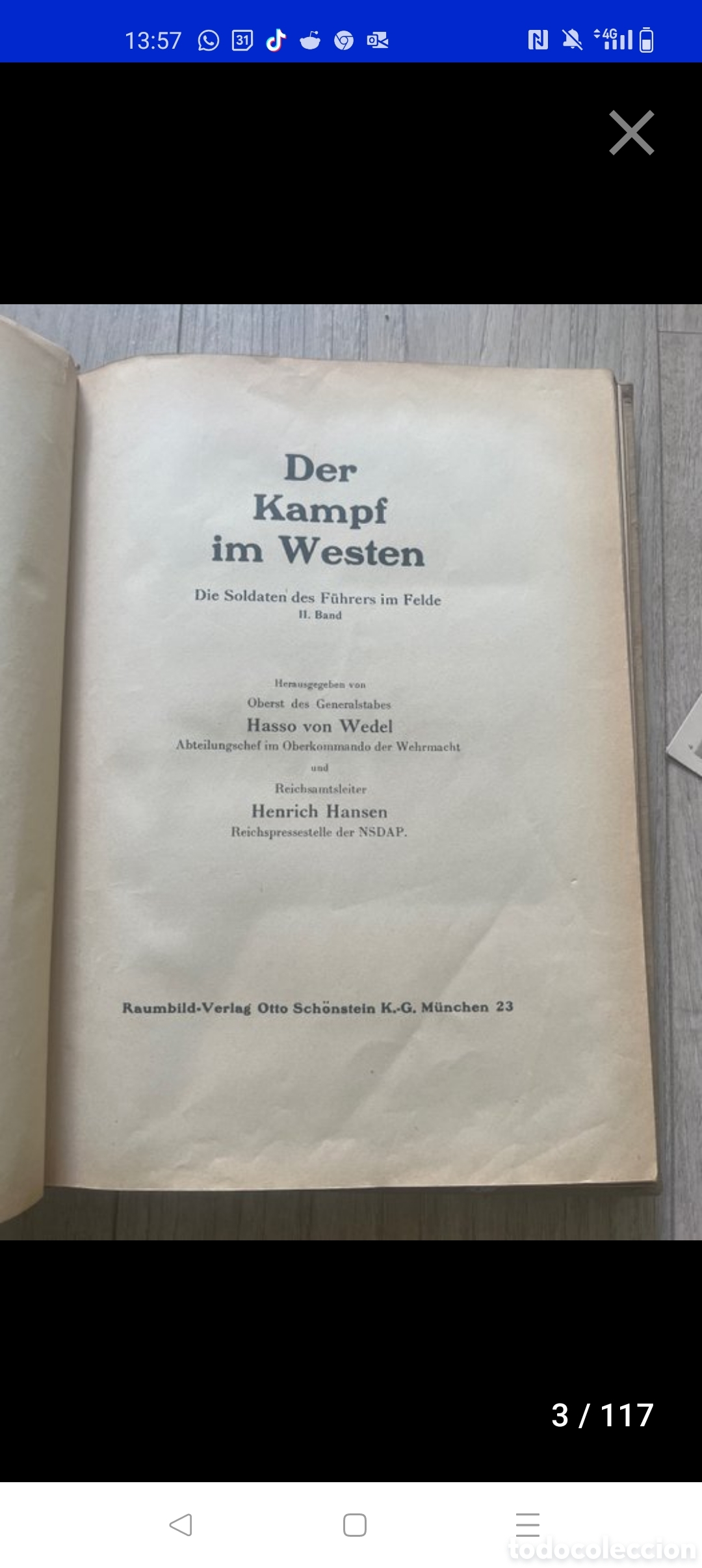 Libros de segunda mano: Libro original 1940 campa&ntilde;a de Francia - Foto 8