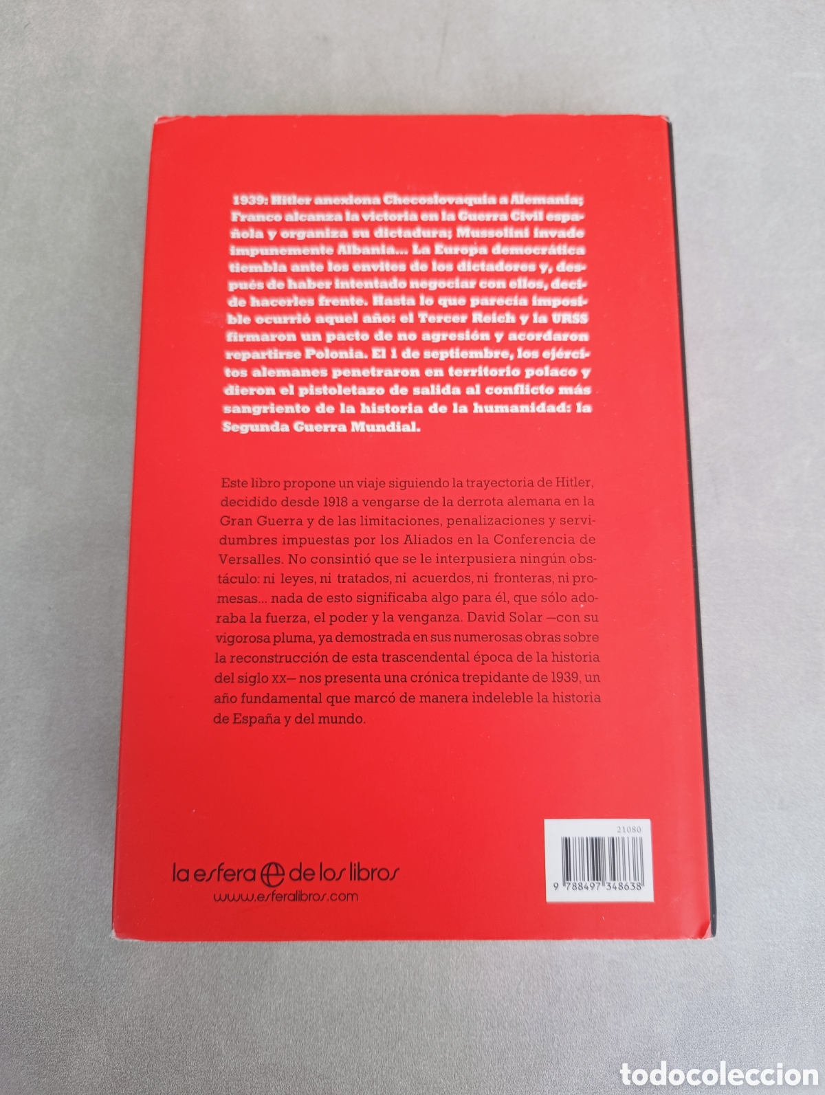 Libros de segunda mano: 1939 La venganza de Hitler. David Solar. - Foto 4