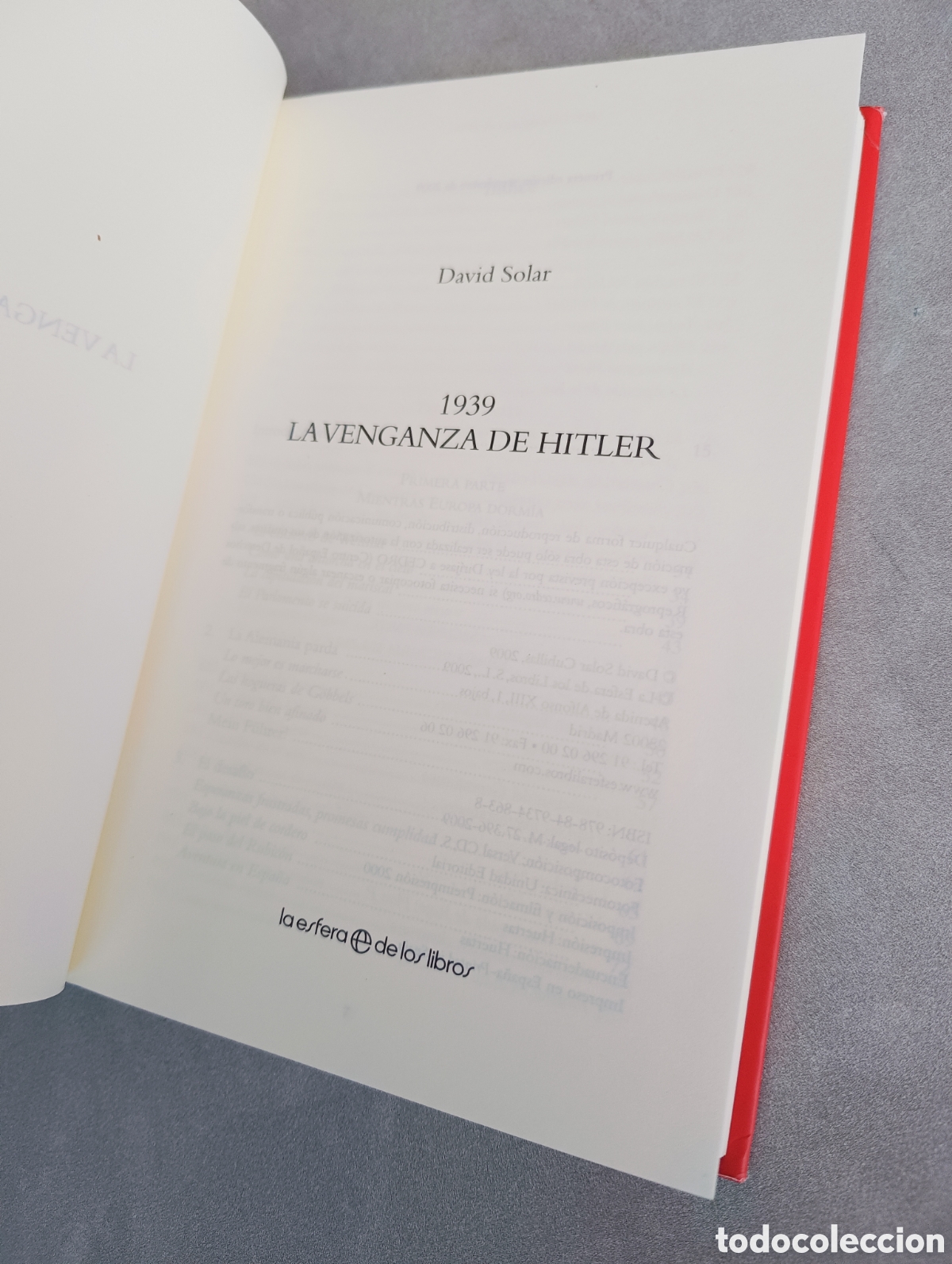 Libros de segunda mano: 1939 La venganza de Hitler. David Solar. - Foto 5