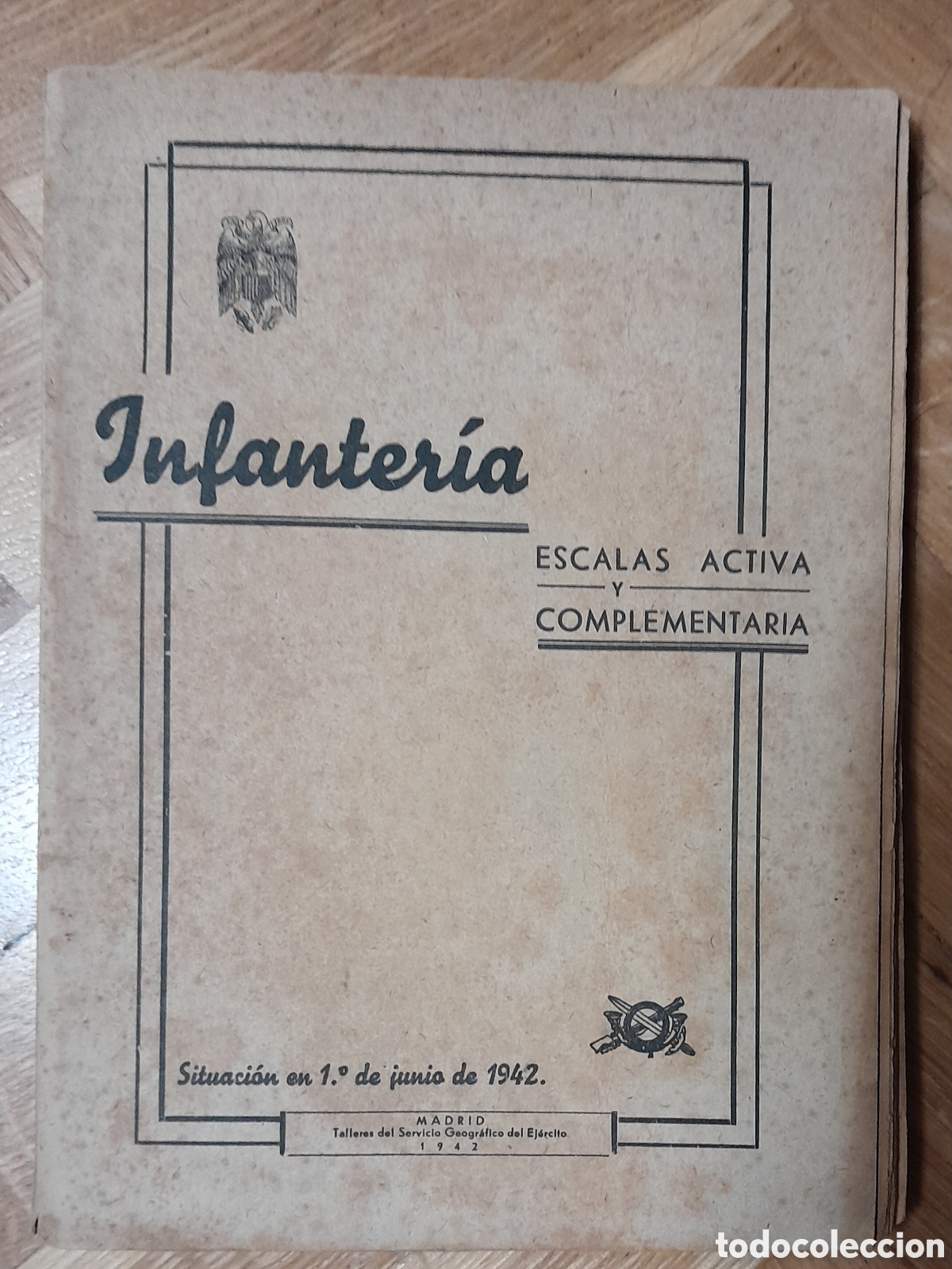 Libros de segunda mano: Escalillas Infanter&iacute;a 1942 - Foto 1