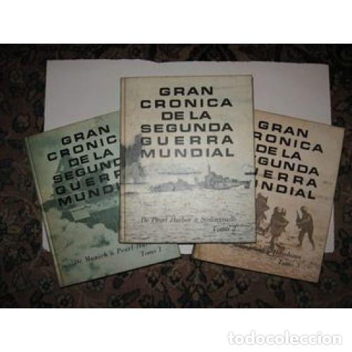 Livres d'occasion: Gran Cr&oacute;nica de la Segunda Guerra Mundial. 3 Tomos - Autor: Sin Especificar - Editorial: Sin Especif