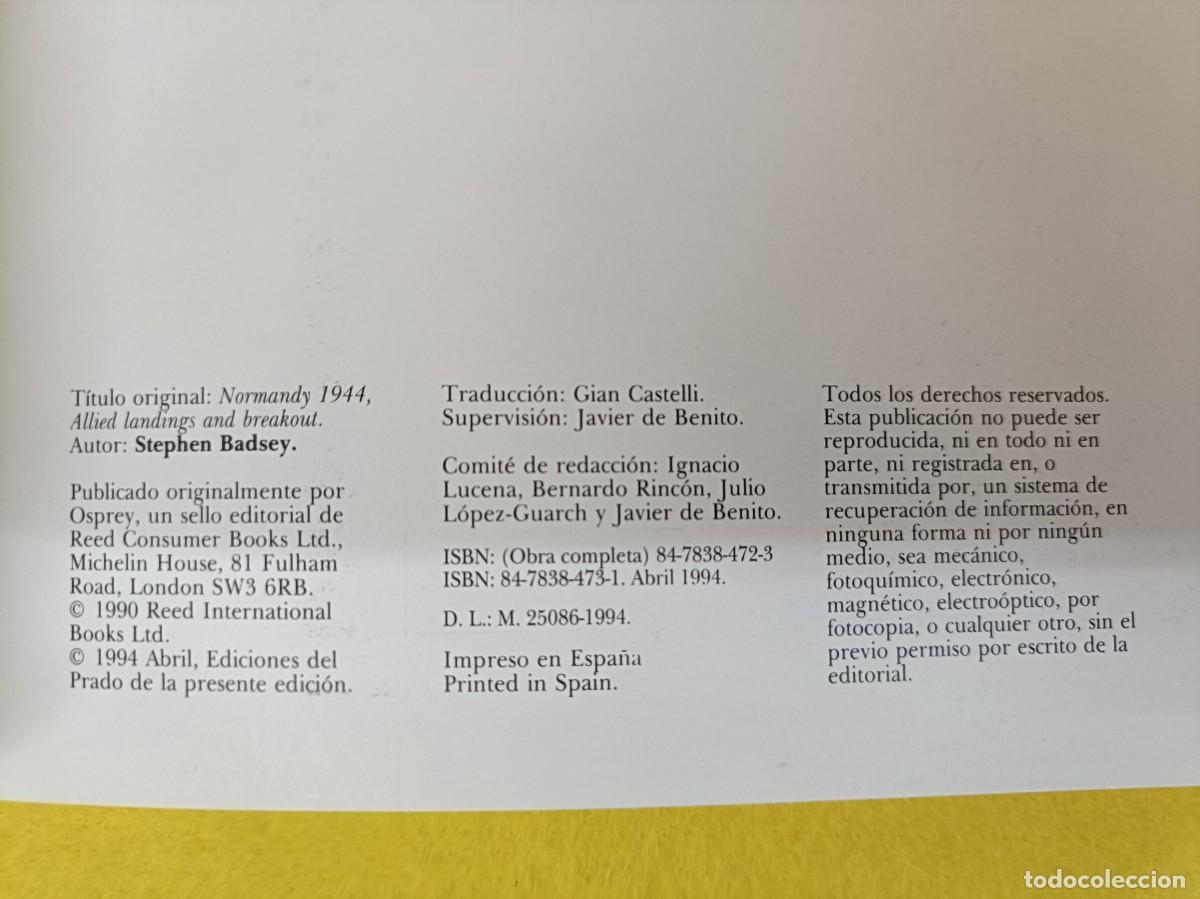 Libros de segunda mano: LIBRO NORMAND&Iacute;A 1944 - Foto 7